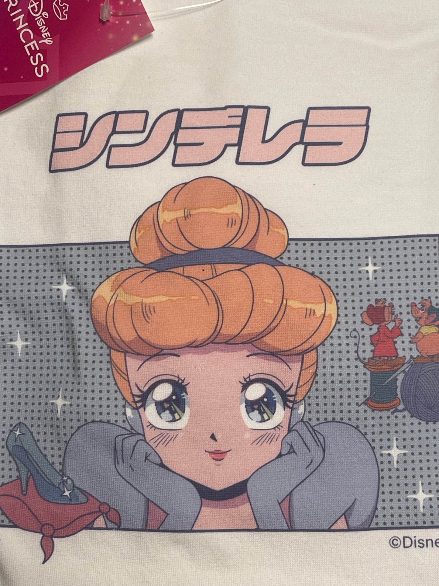 Disney Charachoi anime princess tshirt L