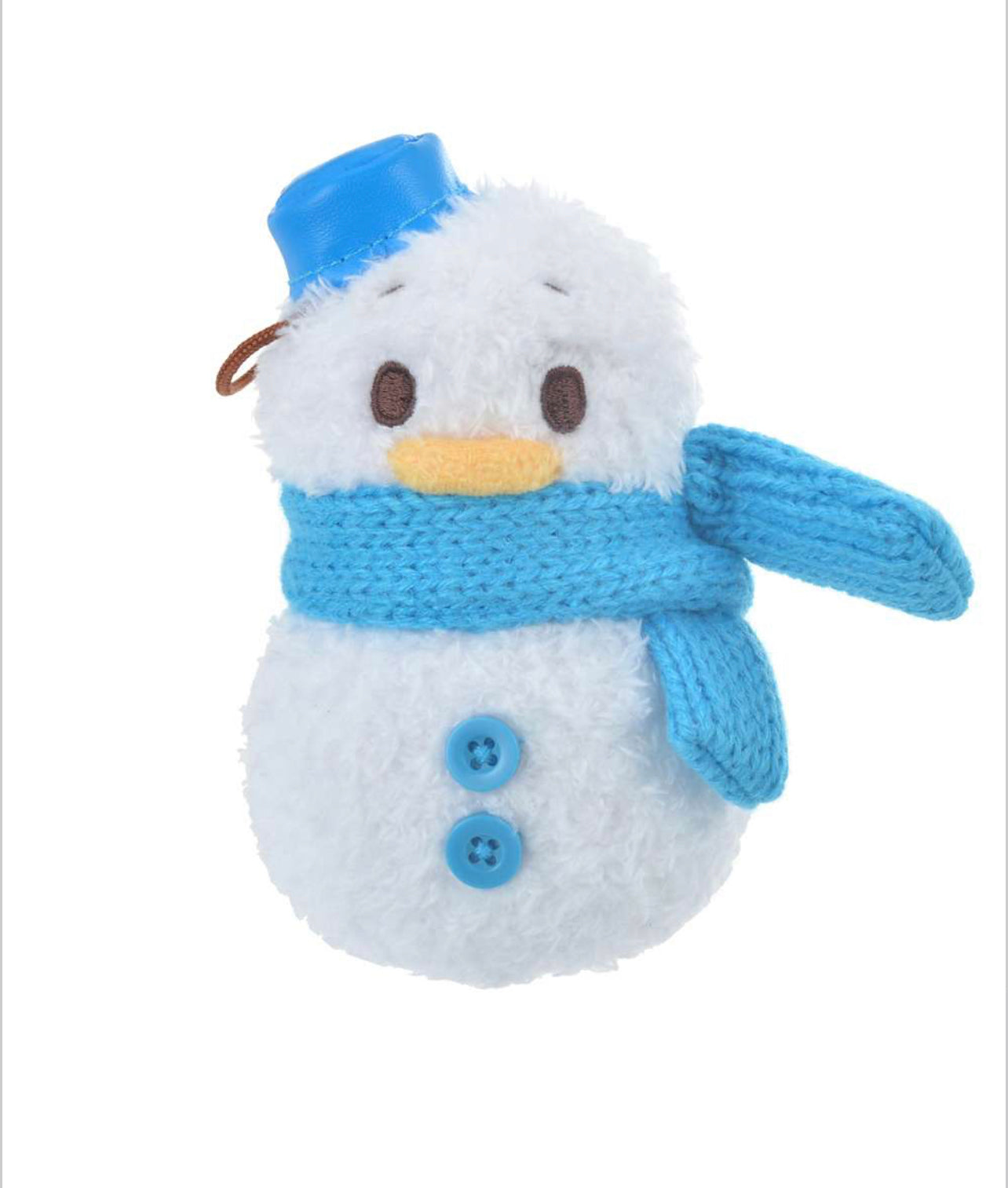 Disney store Japan snowman keychain badge