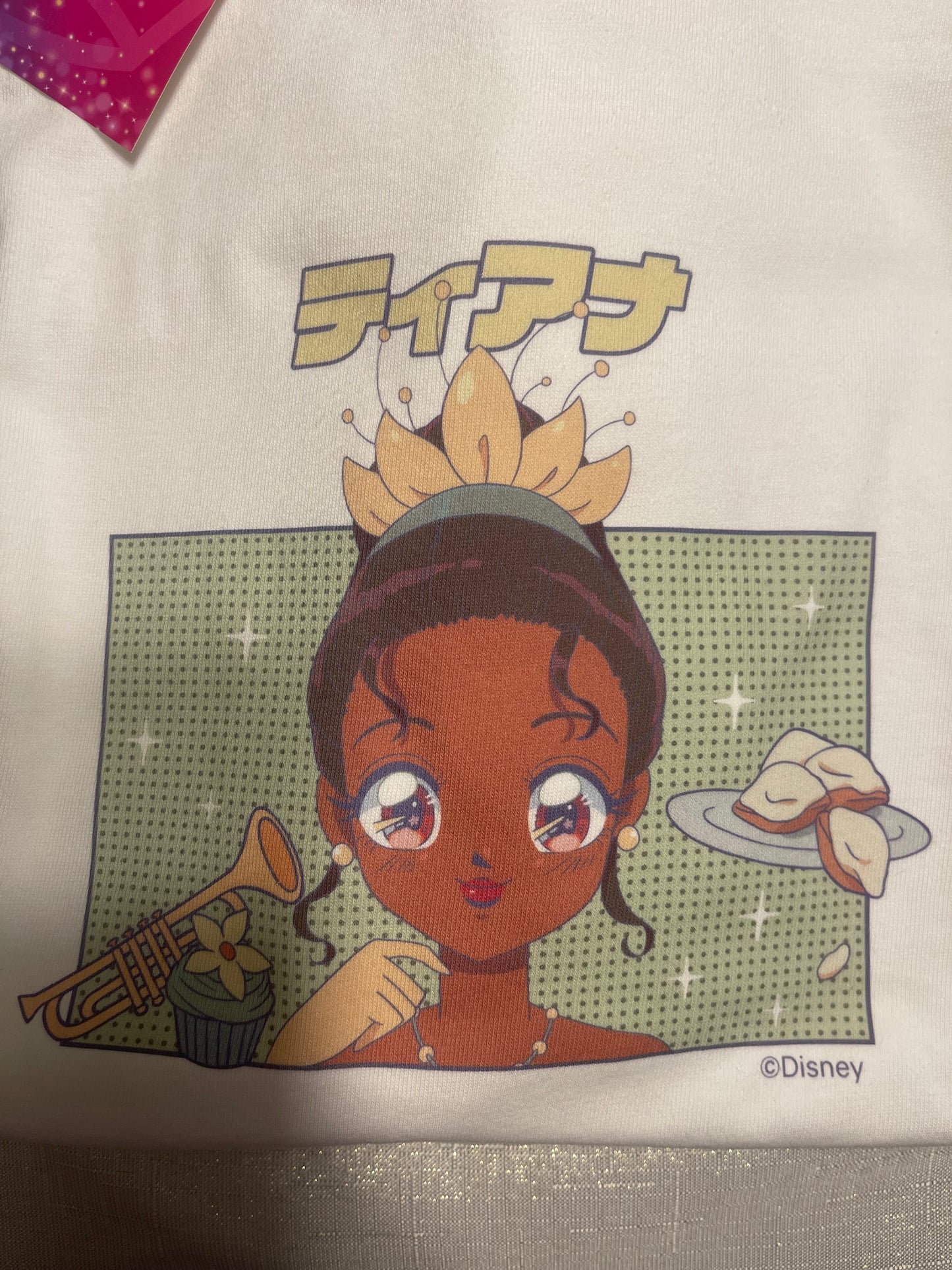 Disney Charachoi anime princess tshirt L