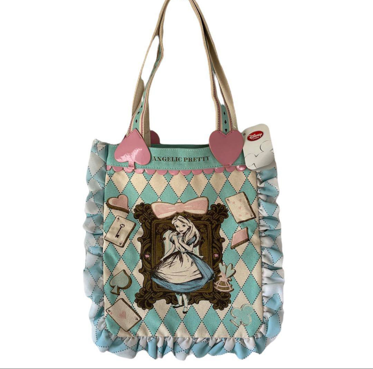 Angelic pretty Disney Alice in wonderland tote bag
