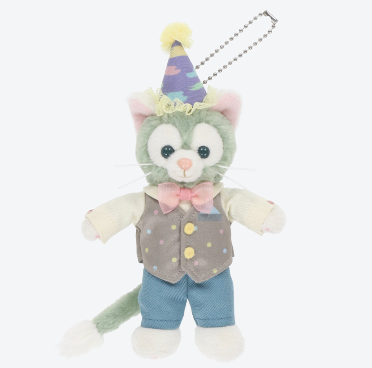 Tokyo Disney sea from us all Duffy and friends keychain badge