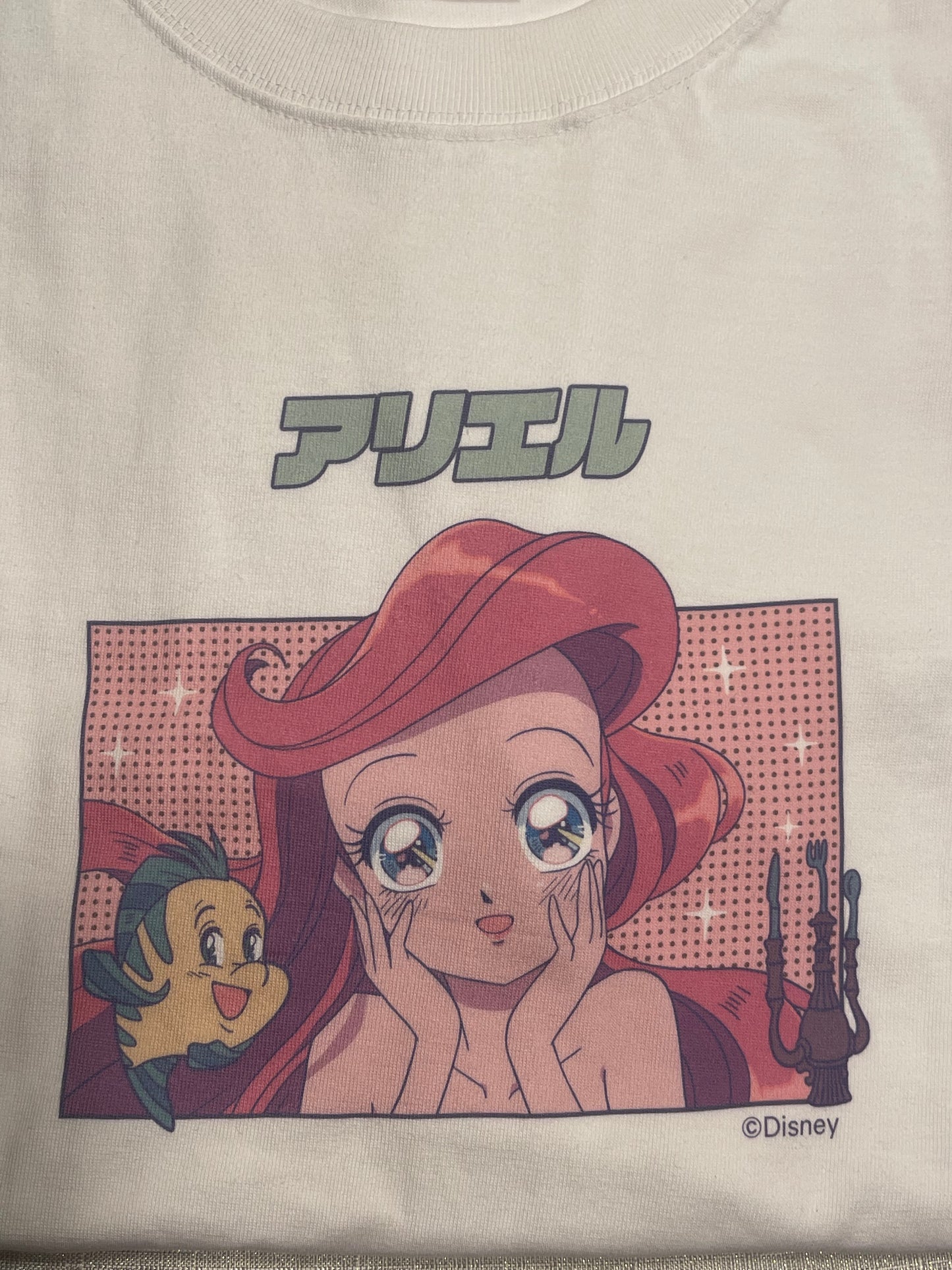 Disney Charachoi anime princess tshirt L