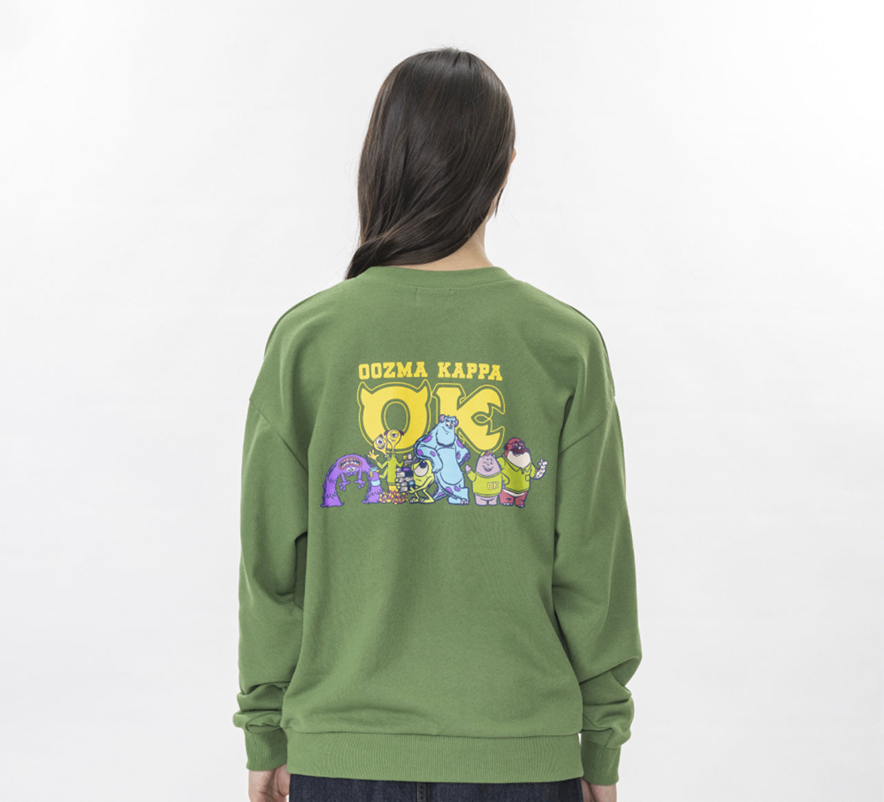 Tokyo Disney monsters University Oozma Kappa crewneck size L
