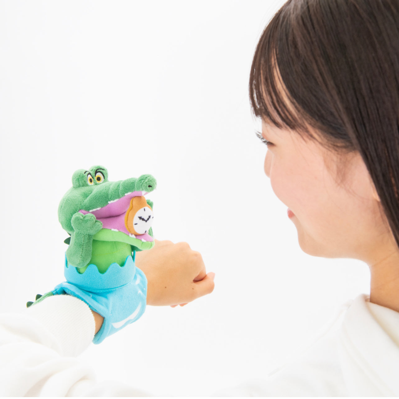Tokyo Disney peter pan alligator buddy keychain plush