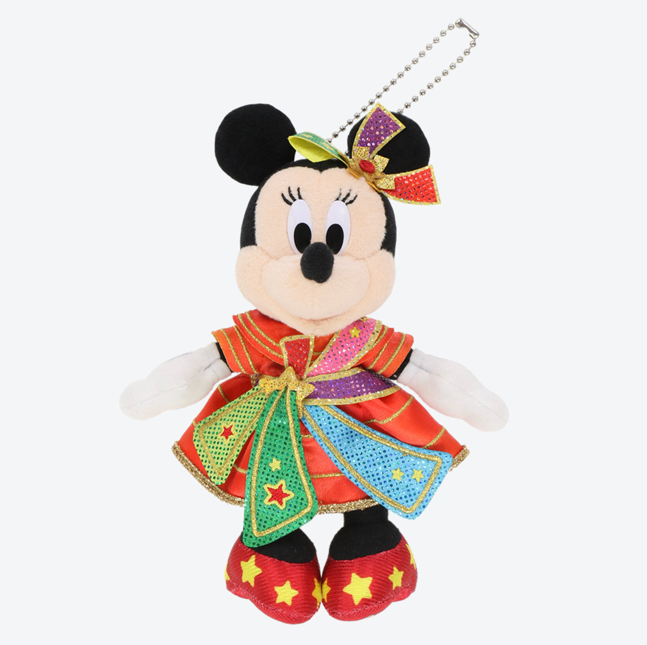 Tokyo Disneyland 40th anniversary keychain badge