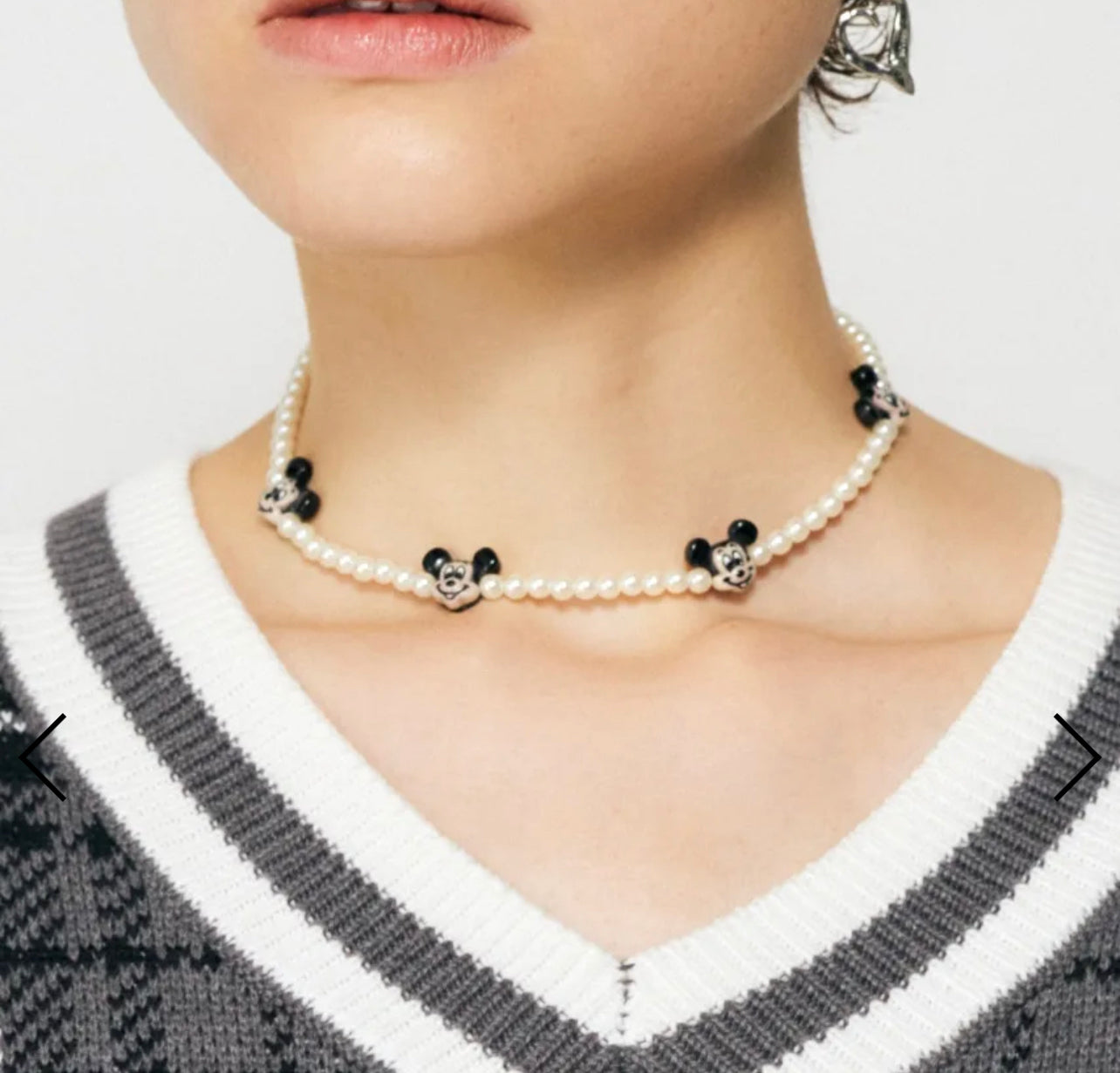 Moussy Mickey Mouse Necklace