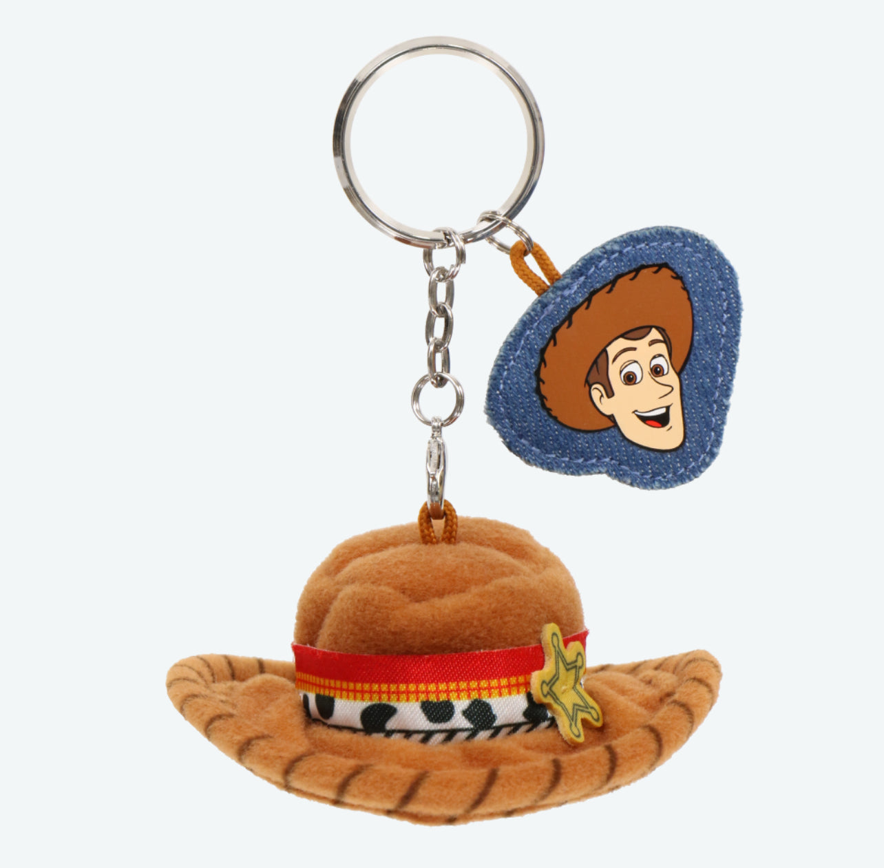 Tokyo Disney woody and Jessie keychain