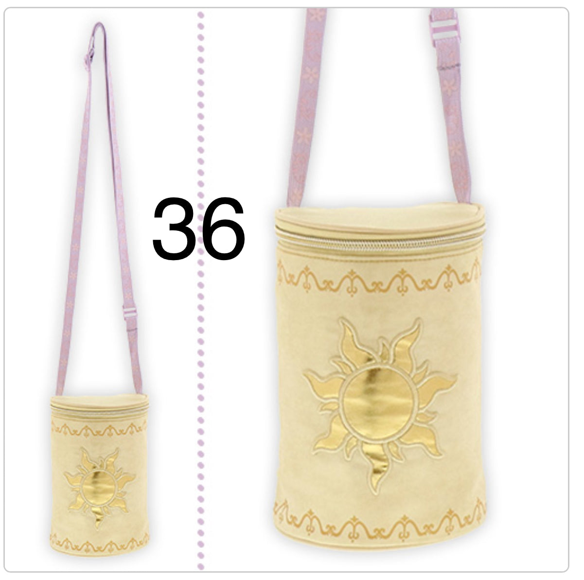 Tokyo Disney sea fantasy springs Rapunzel lantern purse