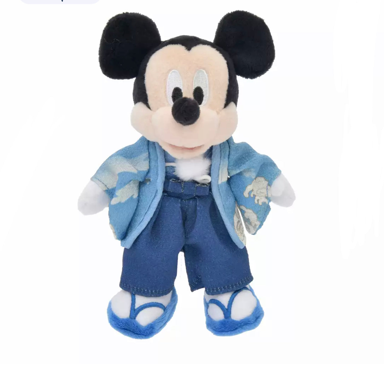 Disney store New Year celebration Mickey and Minnie keychain plush