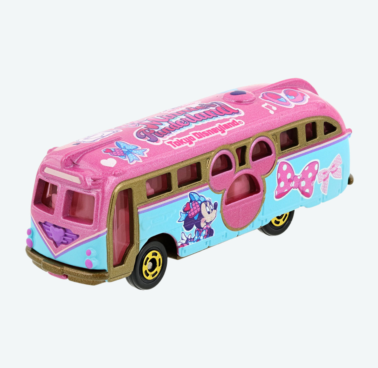 Tokyo Disney Minnie die cast toy bus
