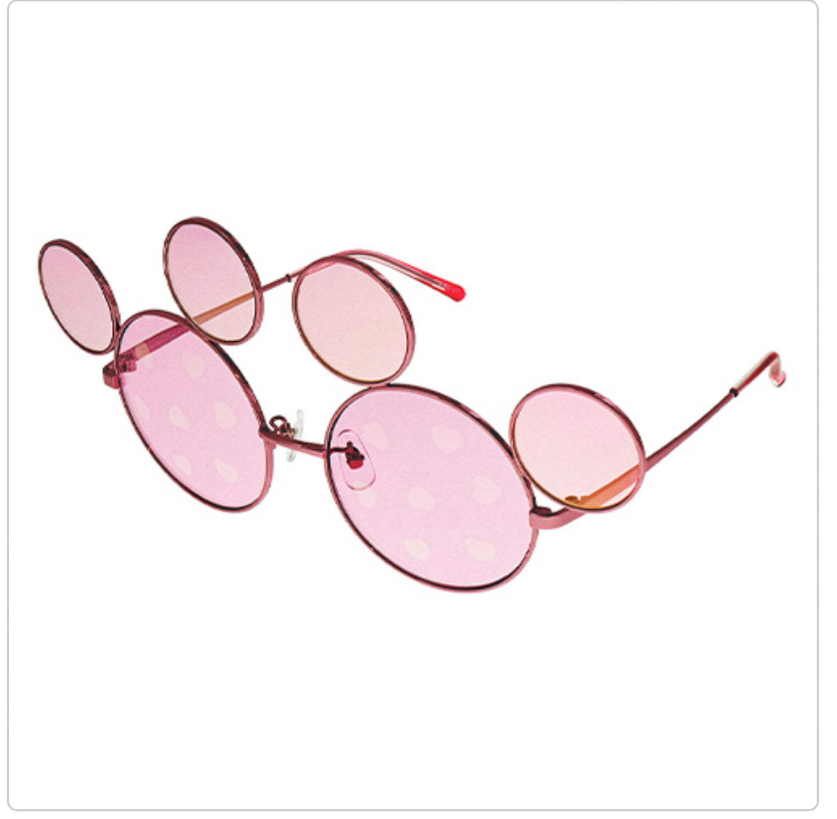 Tokyo Disney valentines sunglasses pink