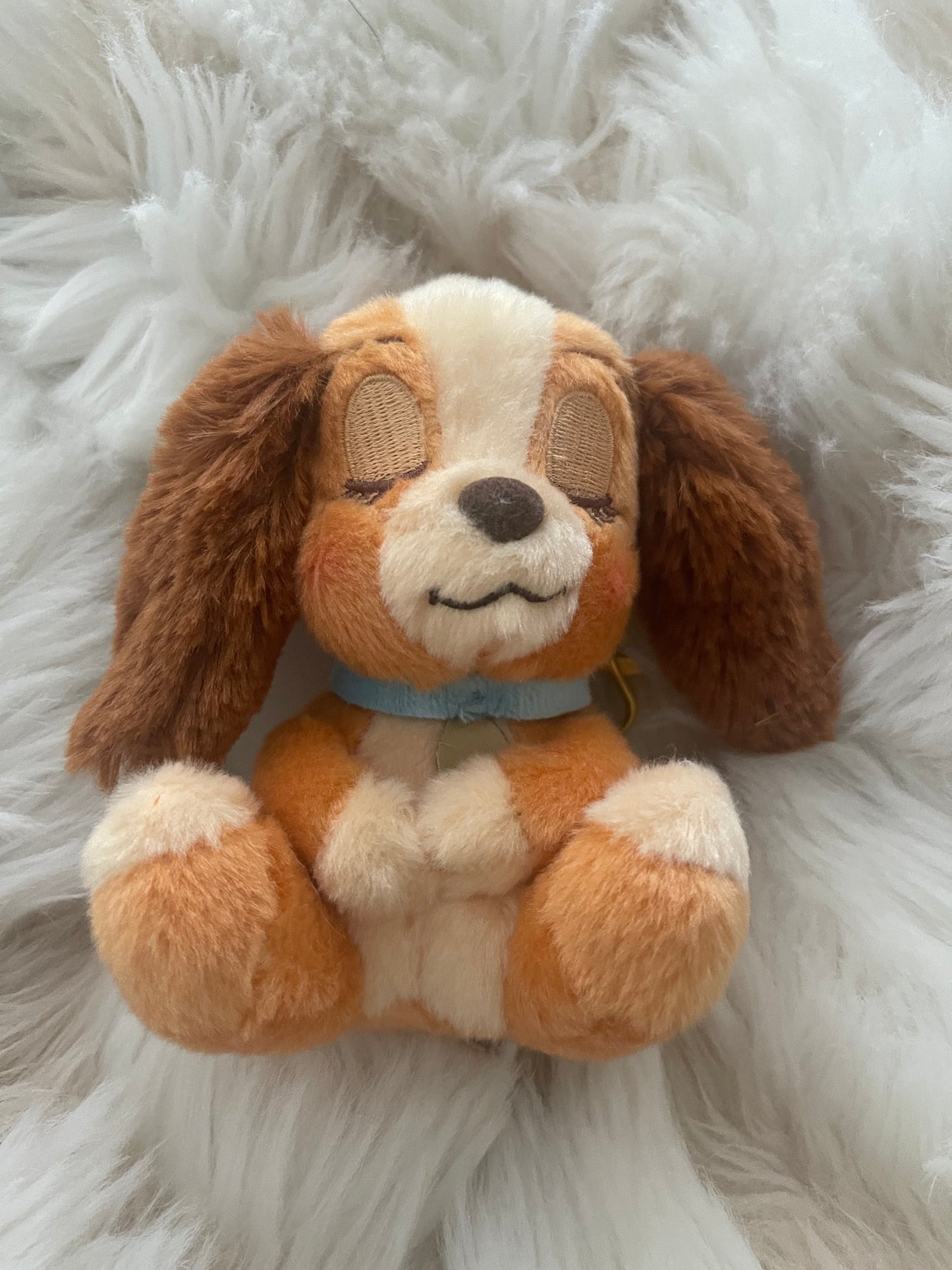Disney store Japan sleepy character keychain plush no