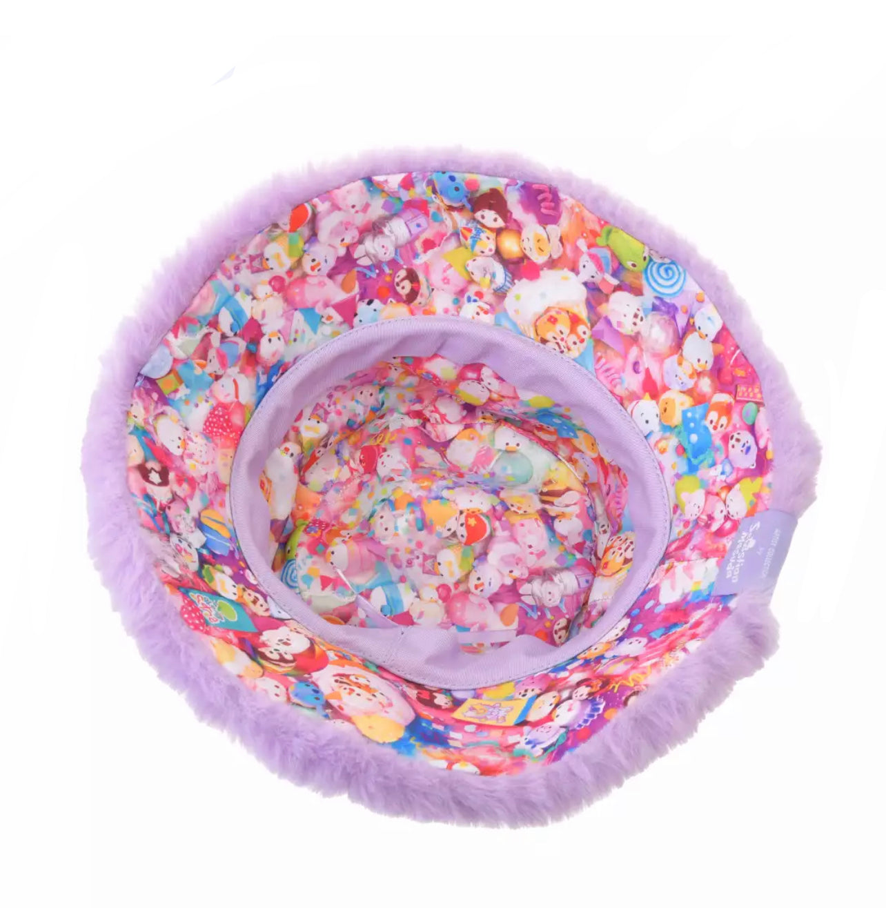 Disney Store Japan Tsum Tsum fuzzy Bucket hat