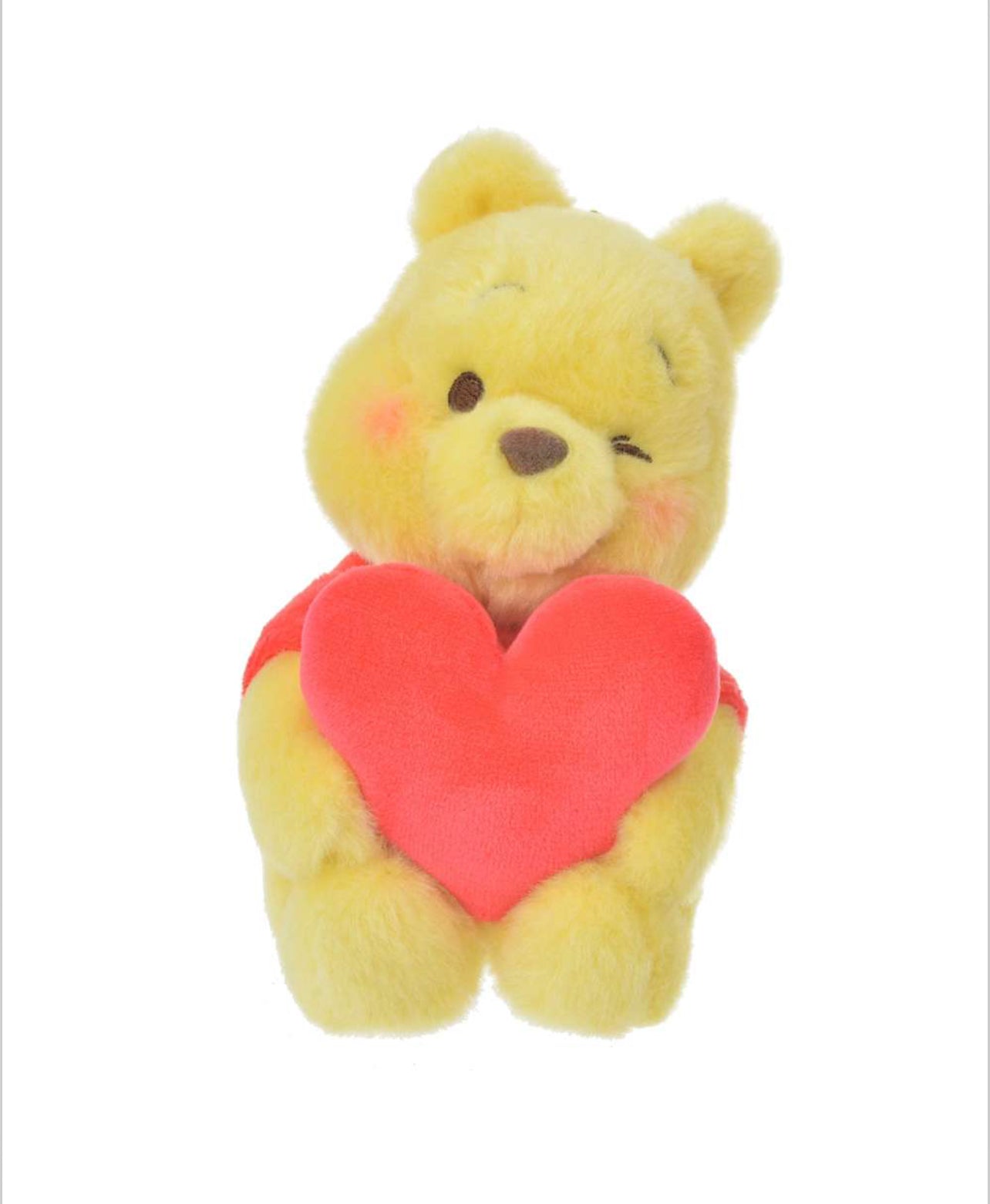 Disney store Japan heart plush