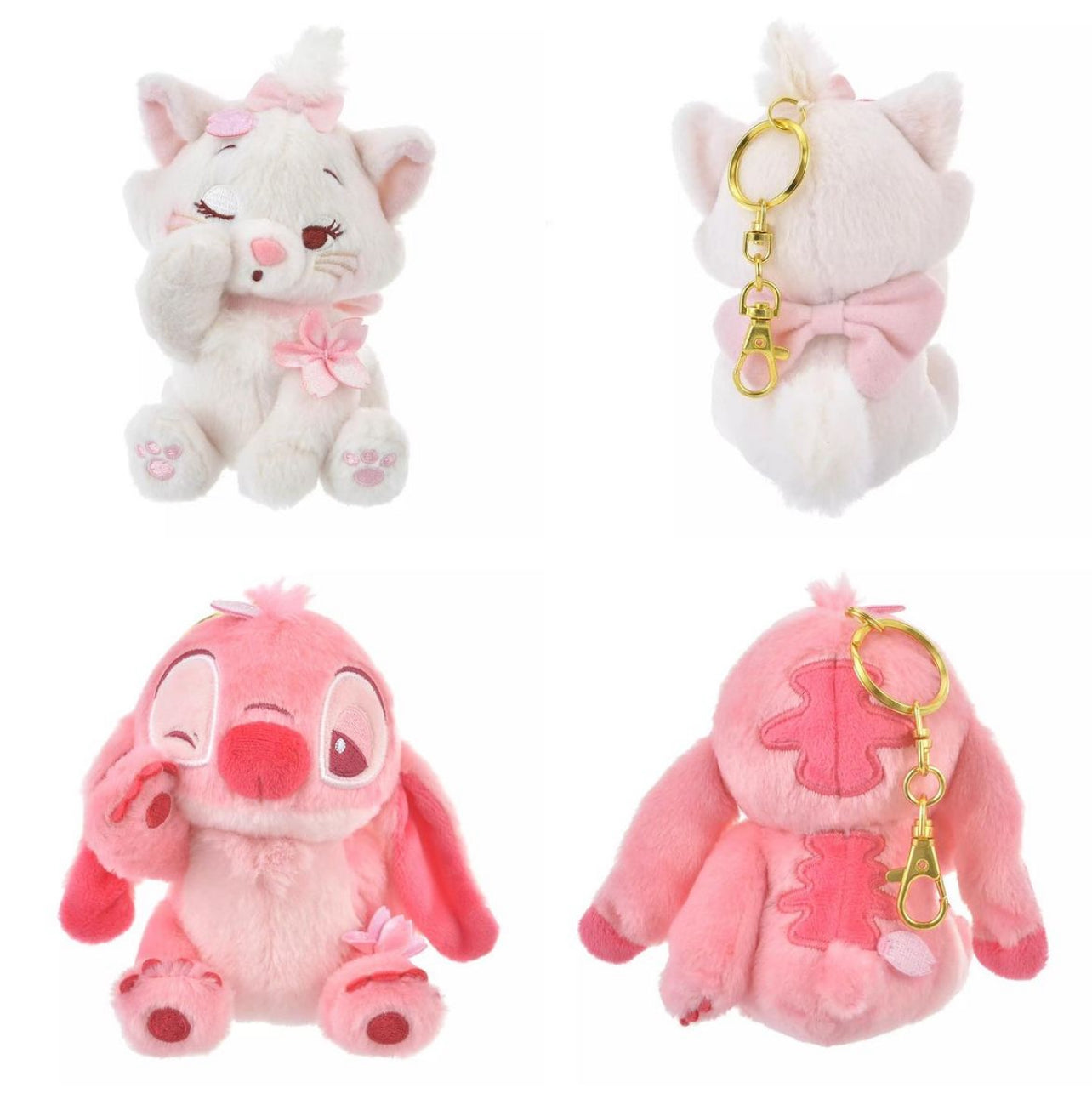 Disney store Japan Sakura plush keychain