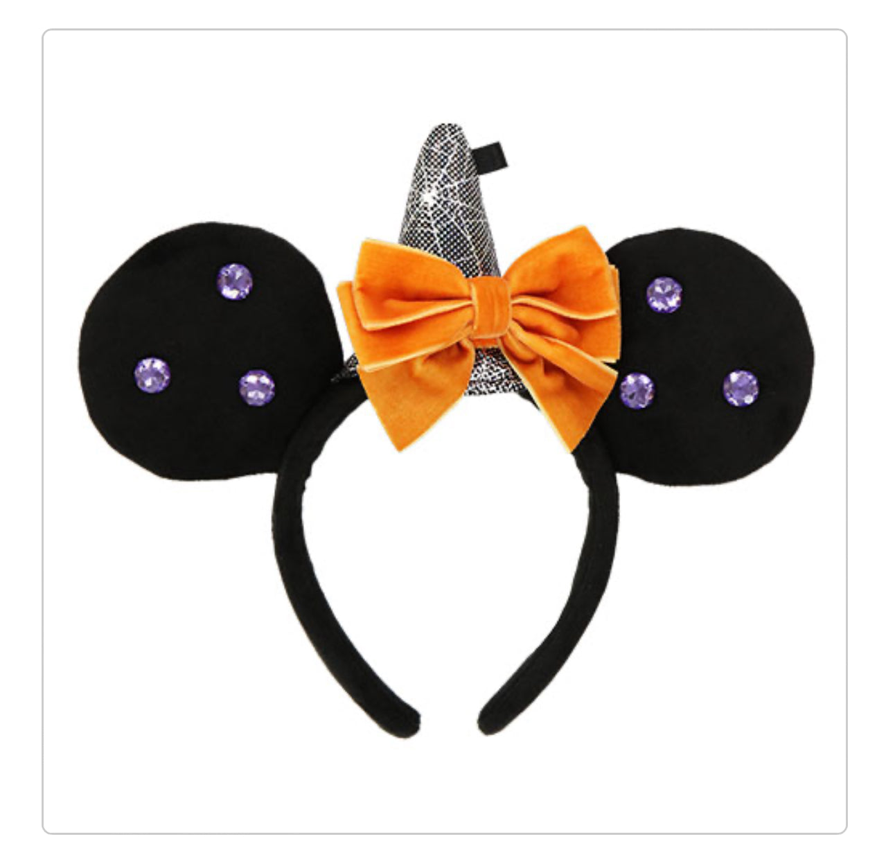 Preorder Halloween witch hat headband