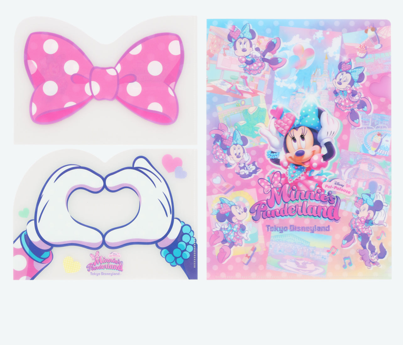 Tokyo Disney Minnie file folder set