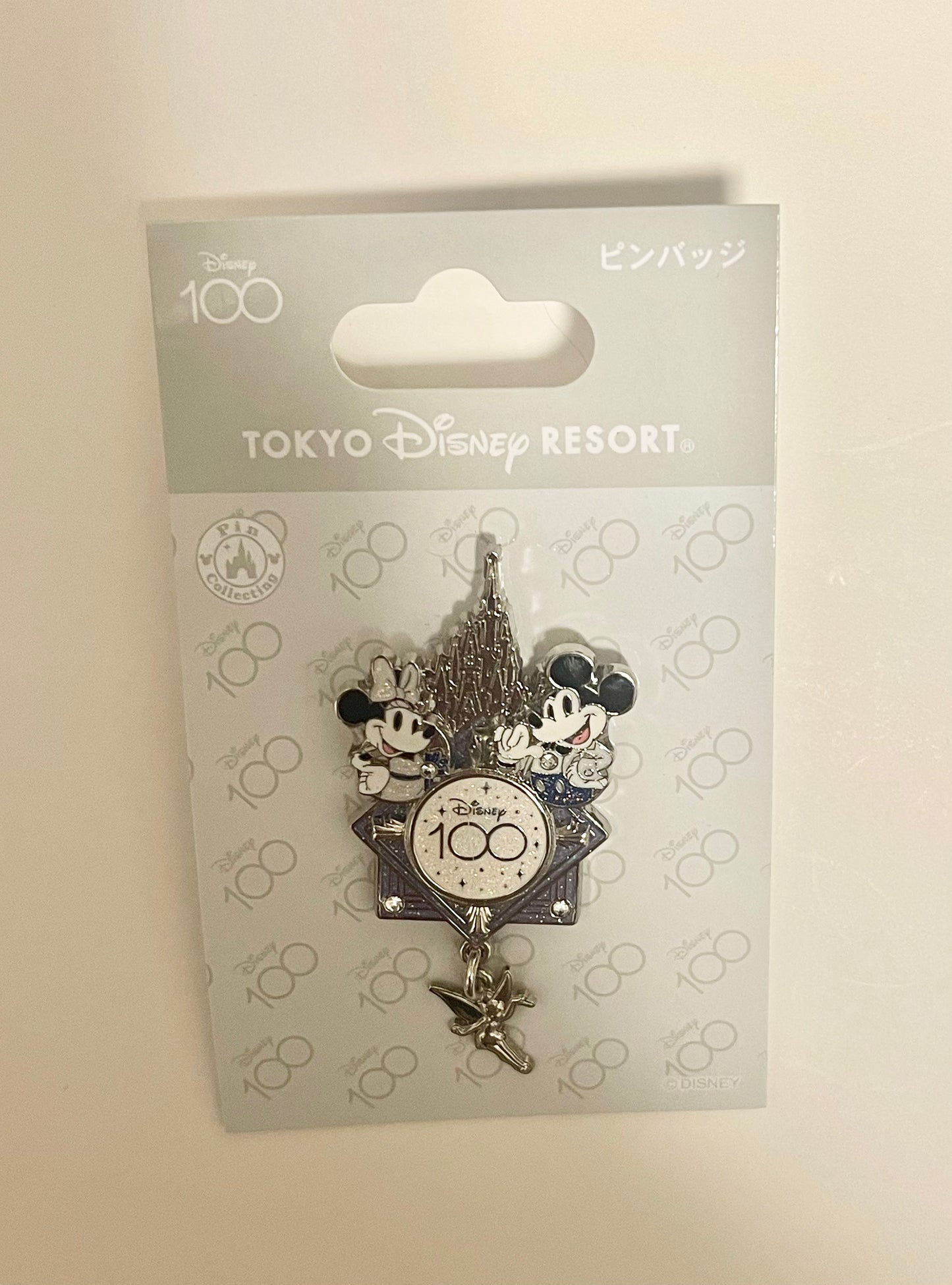 Tokyo Disney 100th year anniversary pin
