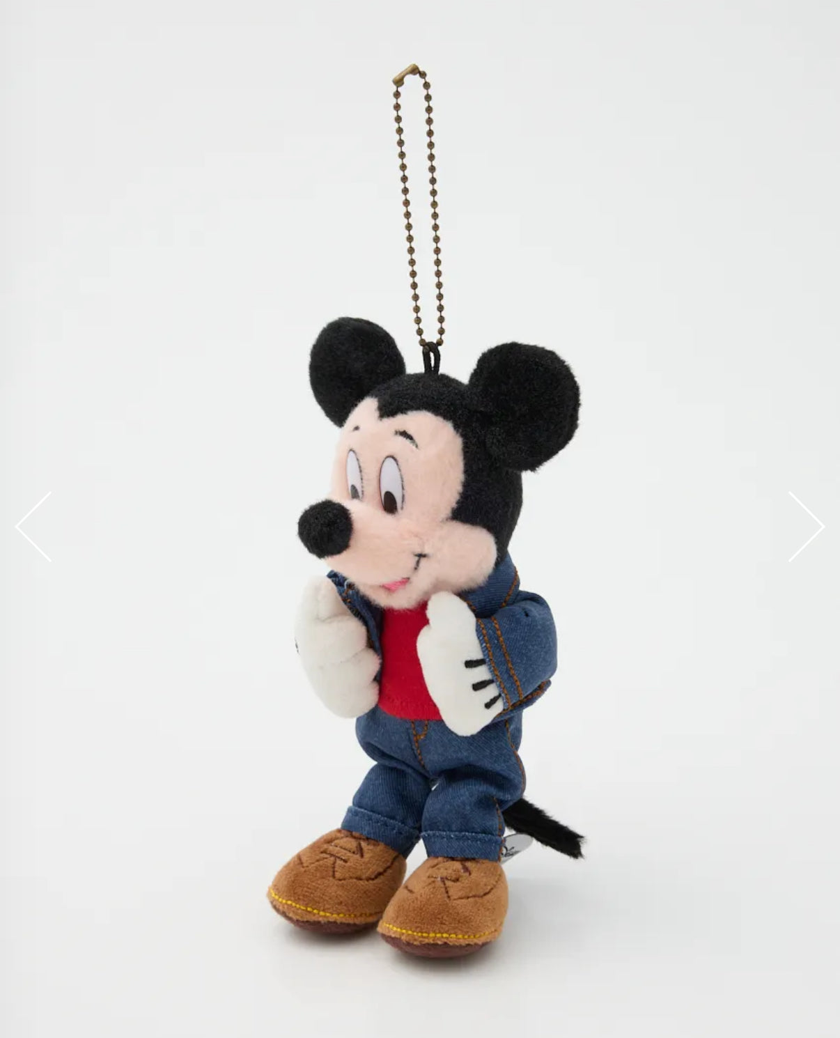 2/4 release Disney by MUS Moussy Omotesando Mickey exclusive plush keychain