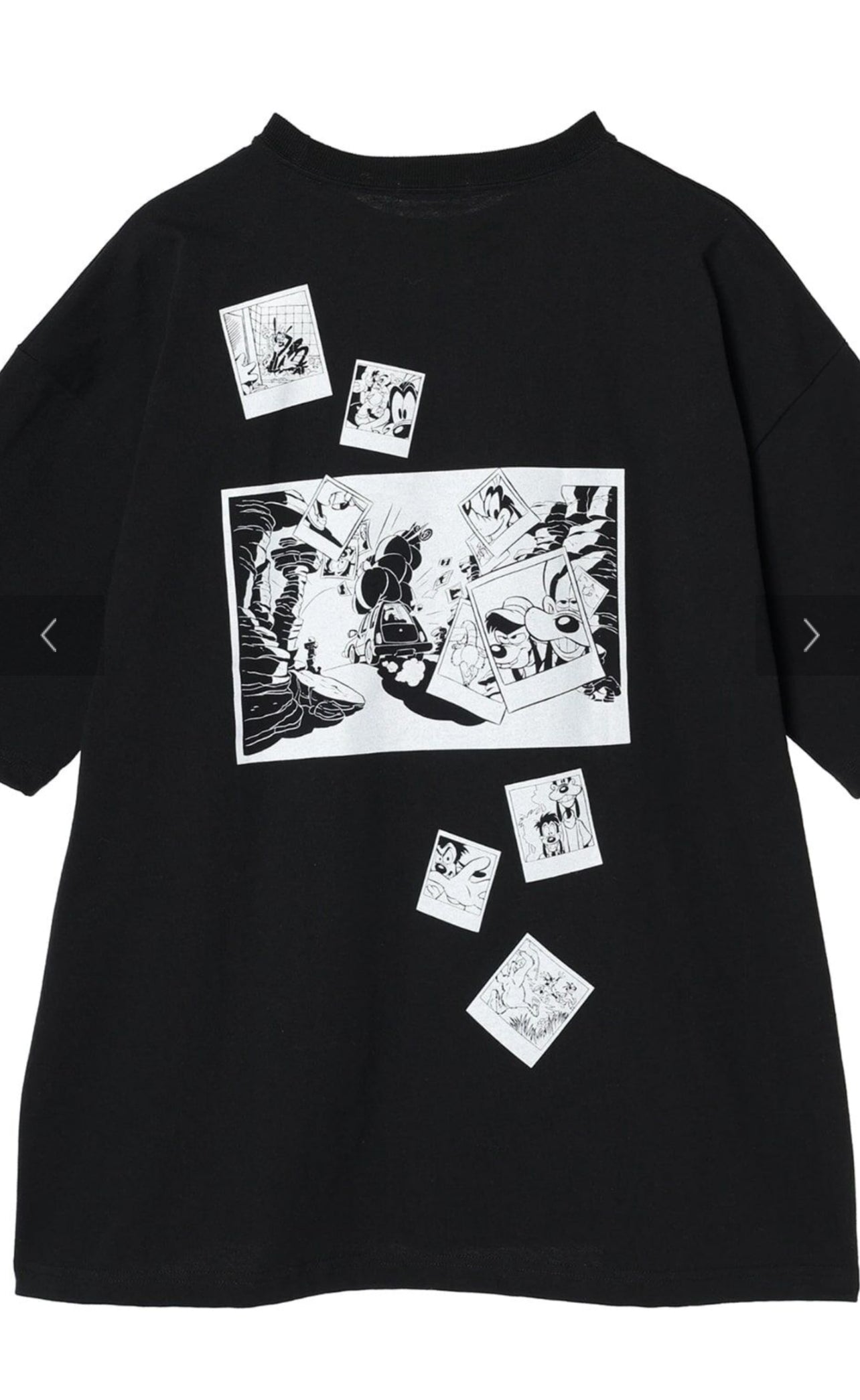 Areeam Goofy one Size Tshirt black