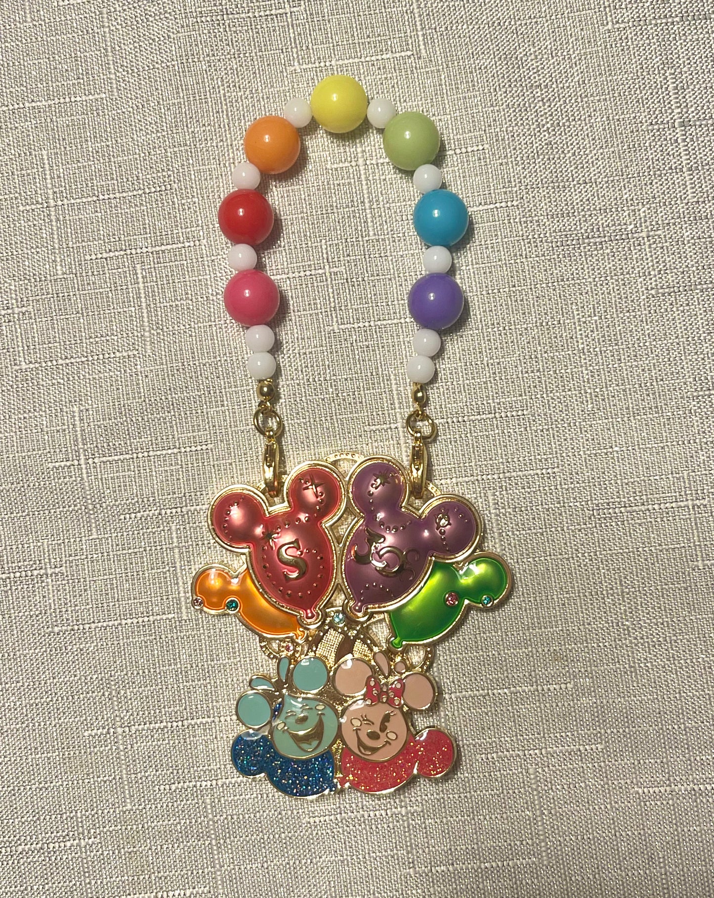 Tokyo Disney 30th anniversary bag charm