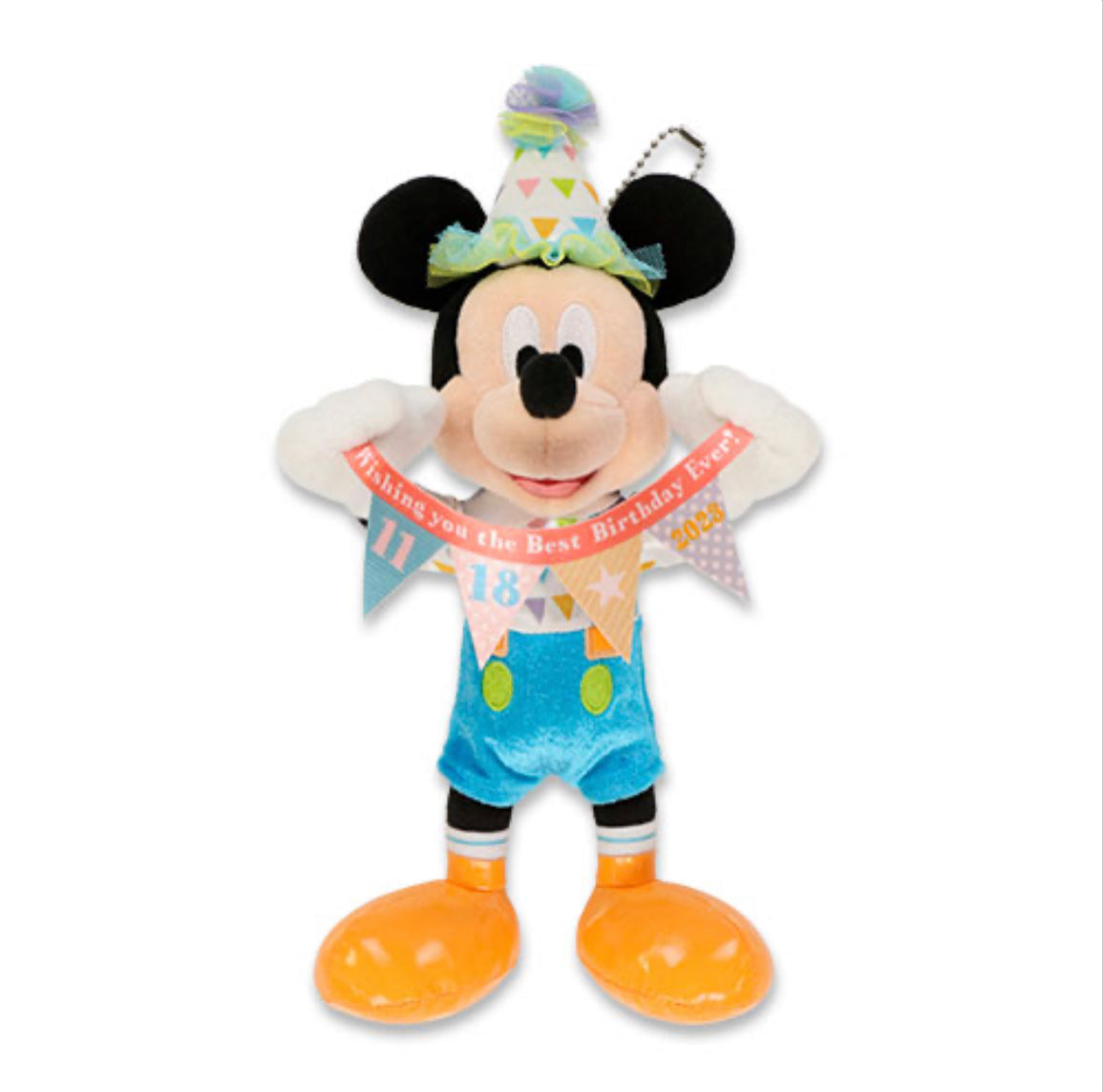 Tokyo Disney Mickey Mouse celebration keychain