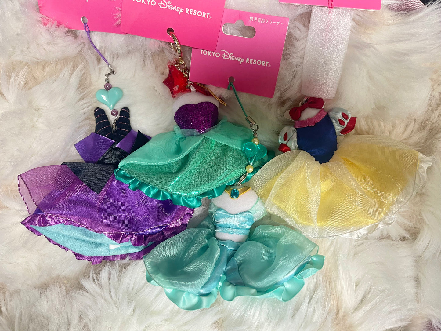 Tokyo Disney princess cell phone cleaner charm