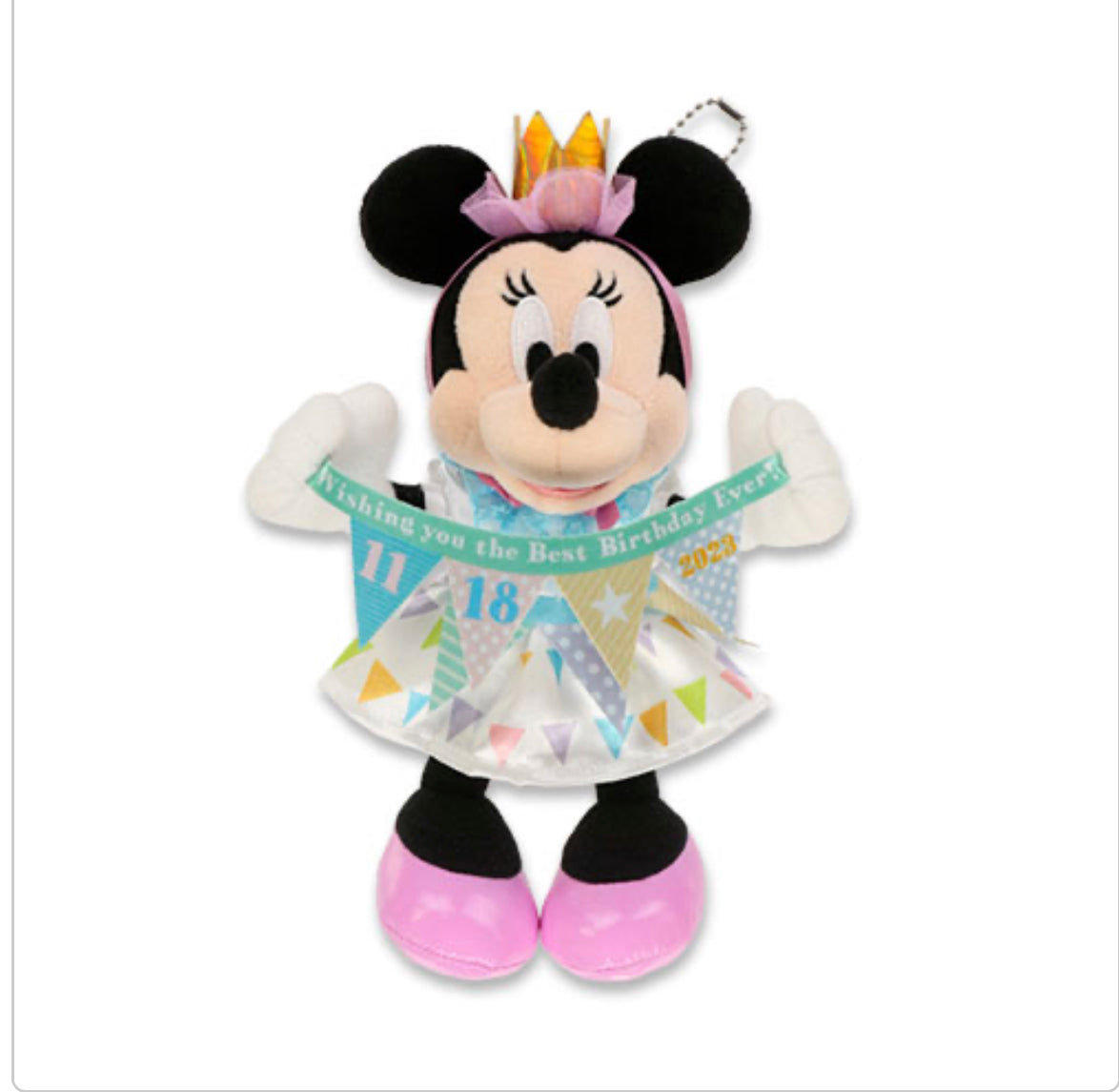 Tokyo Disney Mickey Mouse celebration keychain