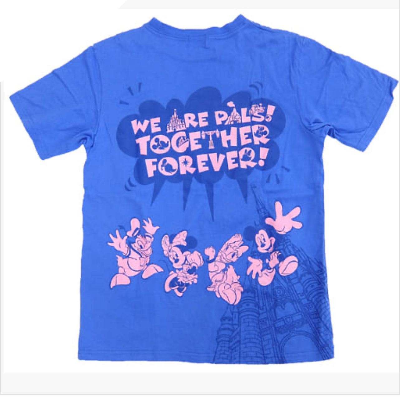 Tokyo Disney Donald Duck jump tshirt size M