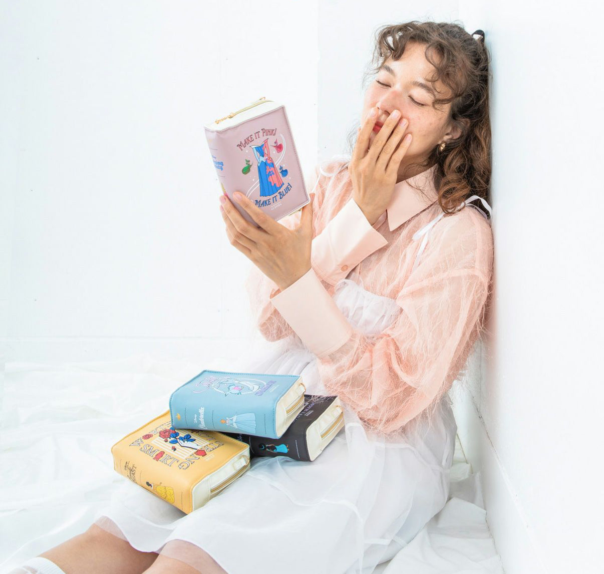 Accommode storybook purse Cinderella sleeping beauty