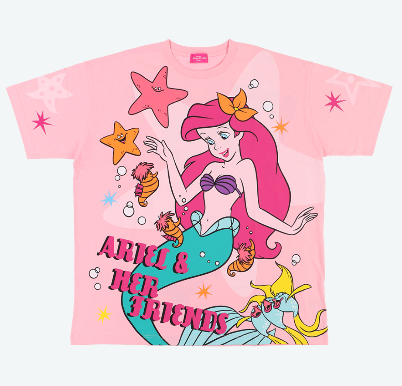 Tokyo Disney oversize Ariel t shirt