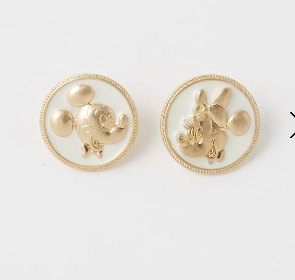 Moussy Mickey earrings