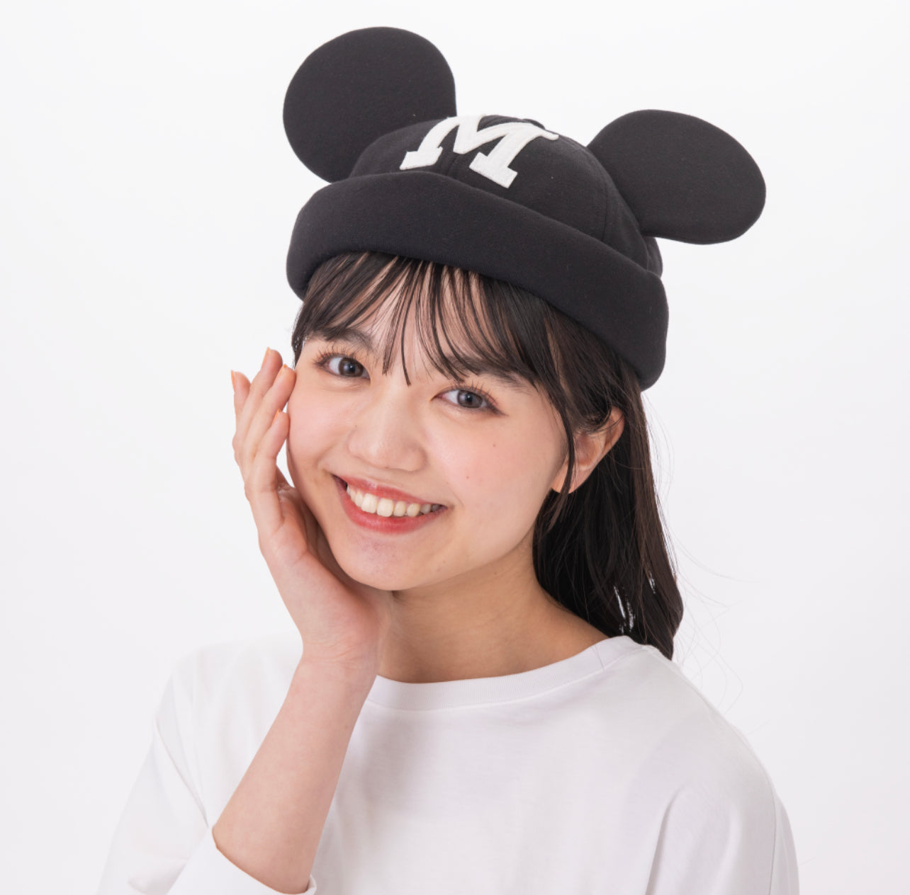 Tokyo Disney black beanie