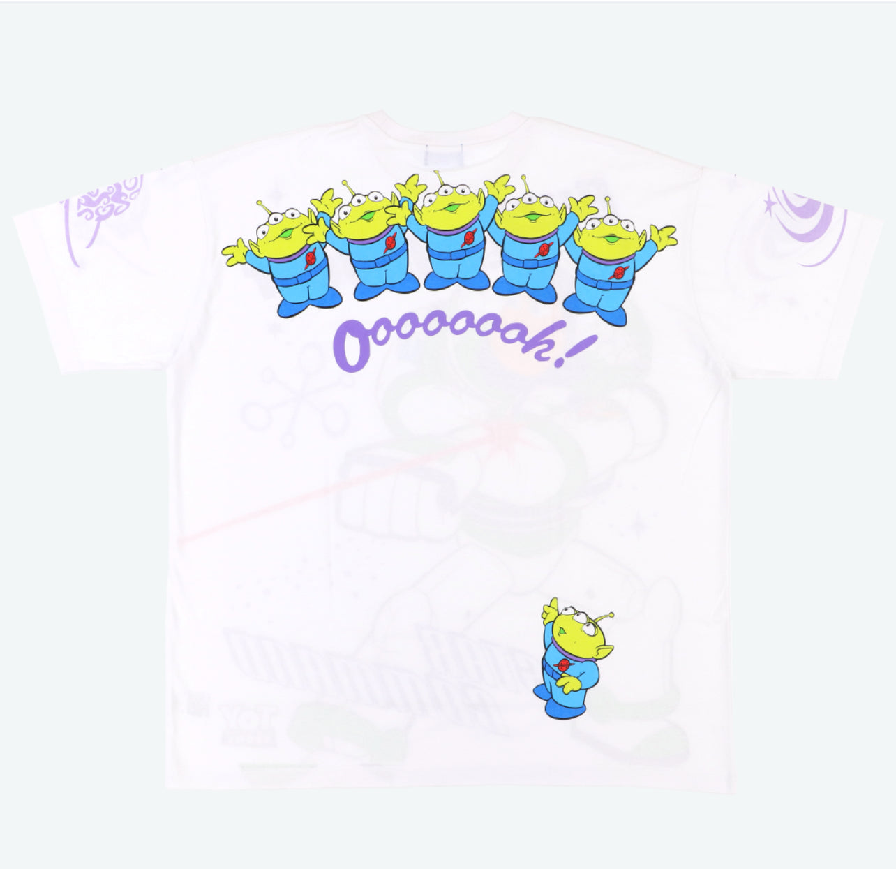 Tokyo Disney Toy Story buzz lightyear oversize shirt