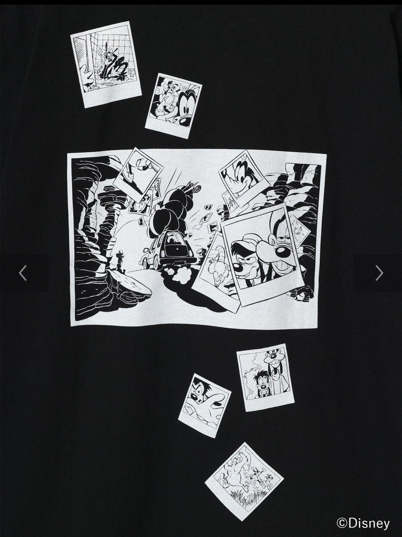 Areeam Goofy one Size Tshirt black