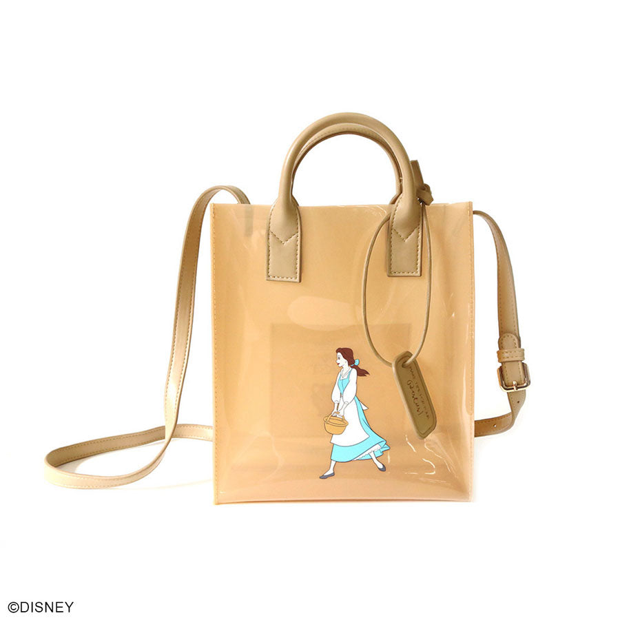 Accommode Disney Beauty and the beast clear bag purse