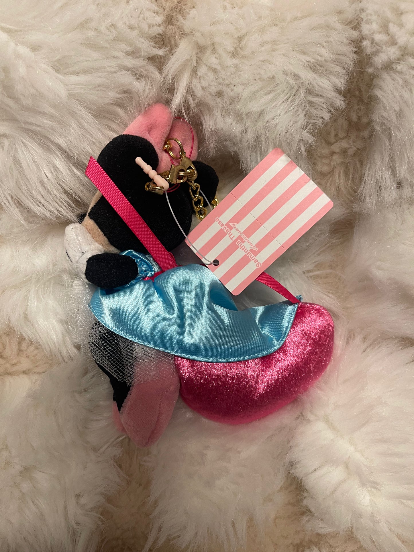 Samantha Thavasa Minnie Mouse Keychain Plush