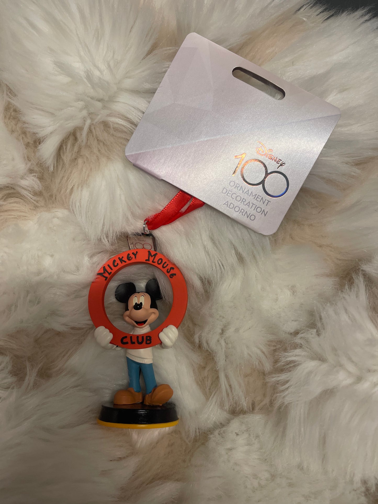 Disney store 100th anniversary Christmas Ornament