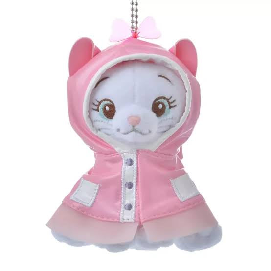 Disney store Japan rainy day character keychain plush