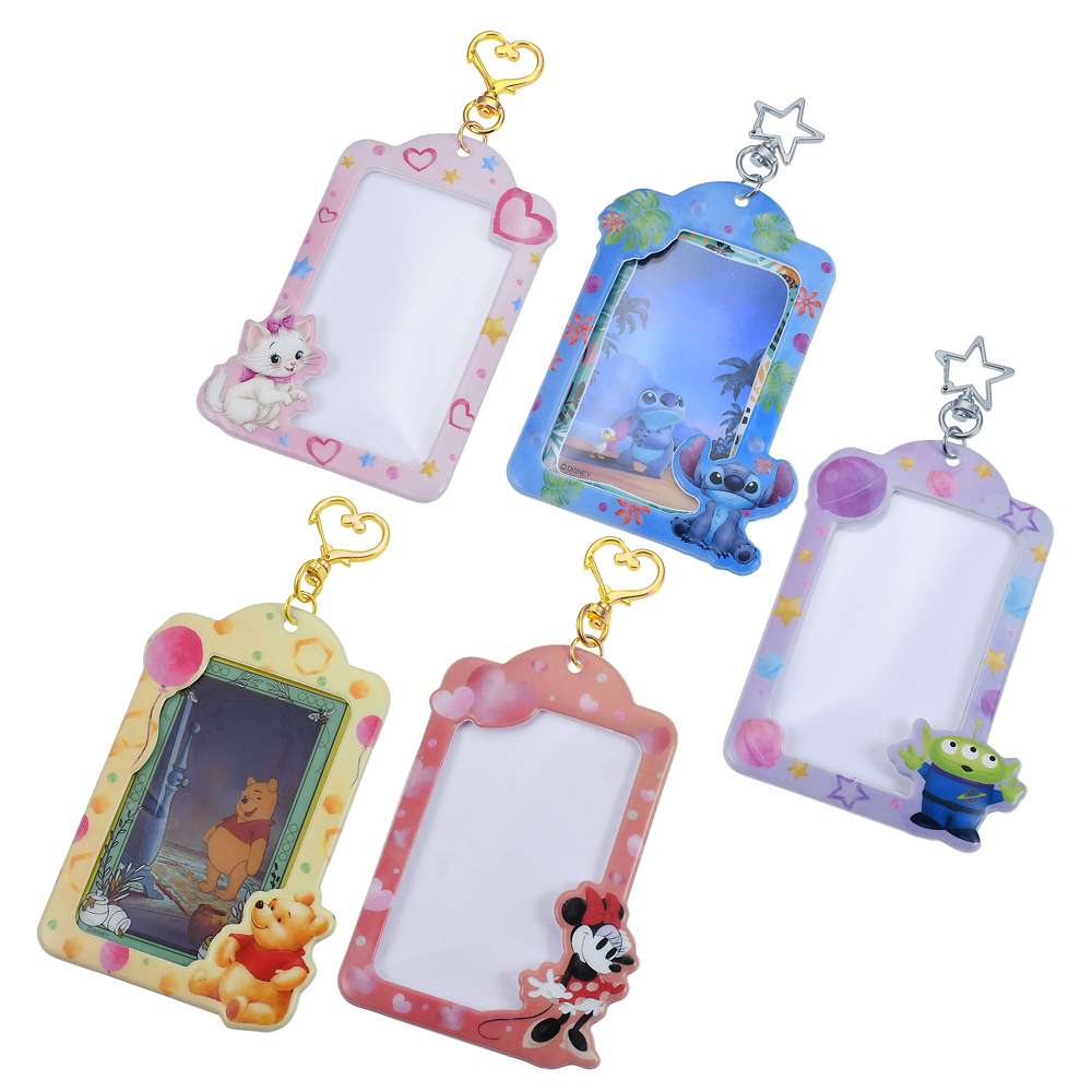 Disney store Japan secret card holder keychain