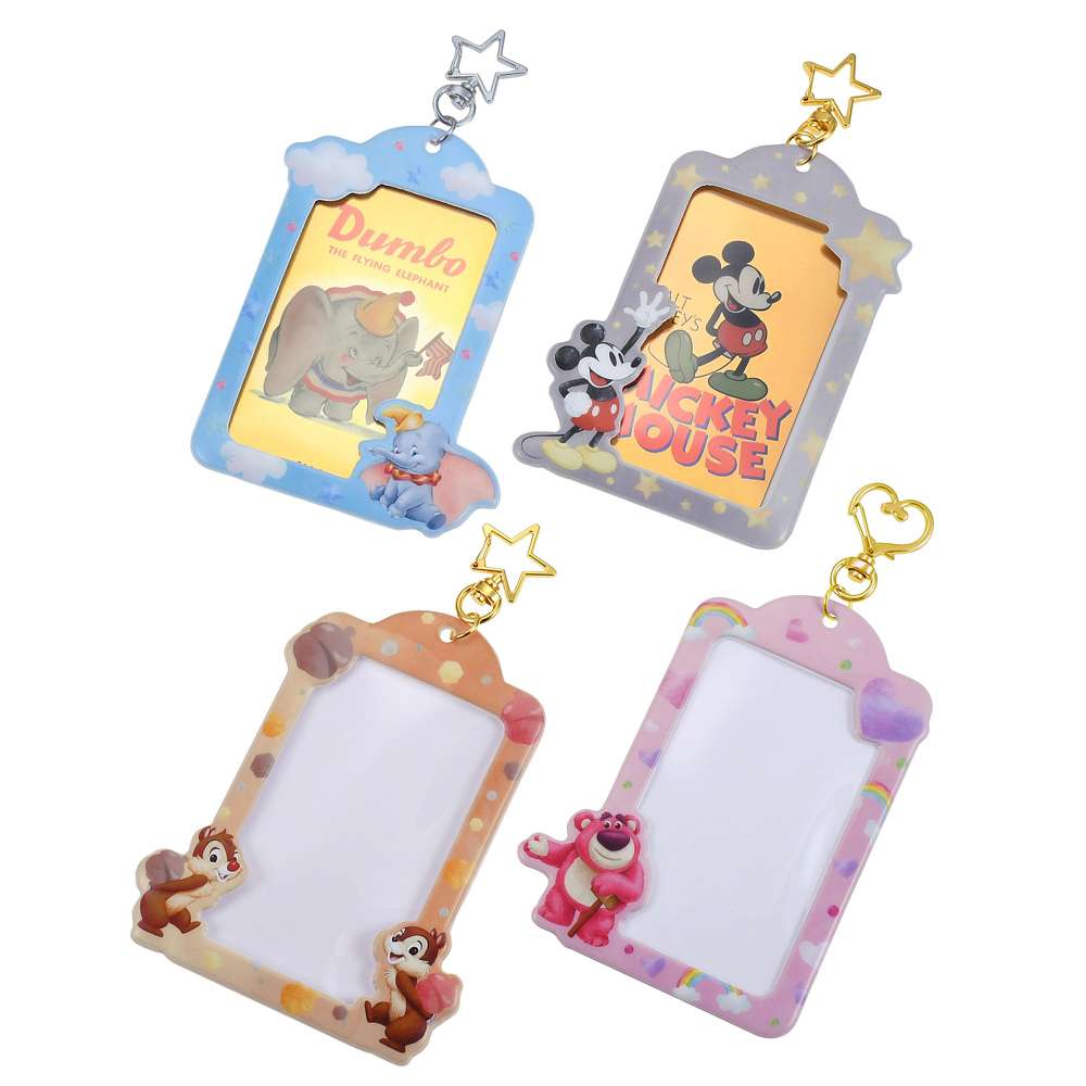 Disney store Japan secret card holder keychain