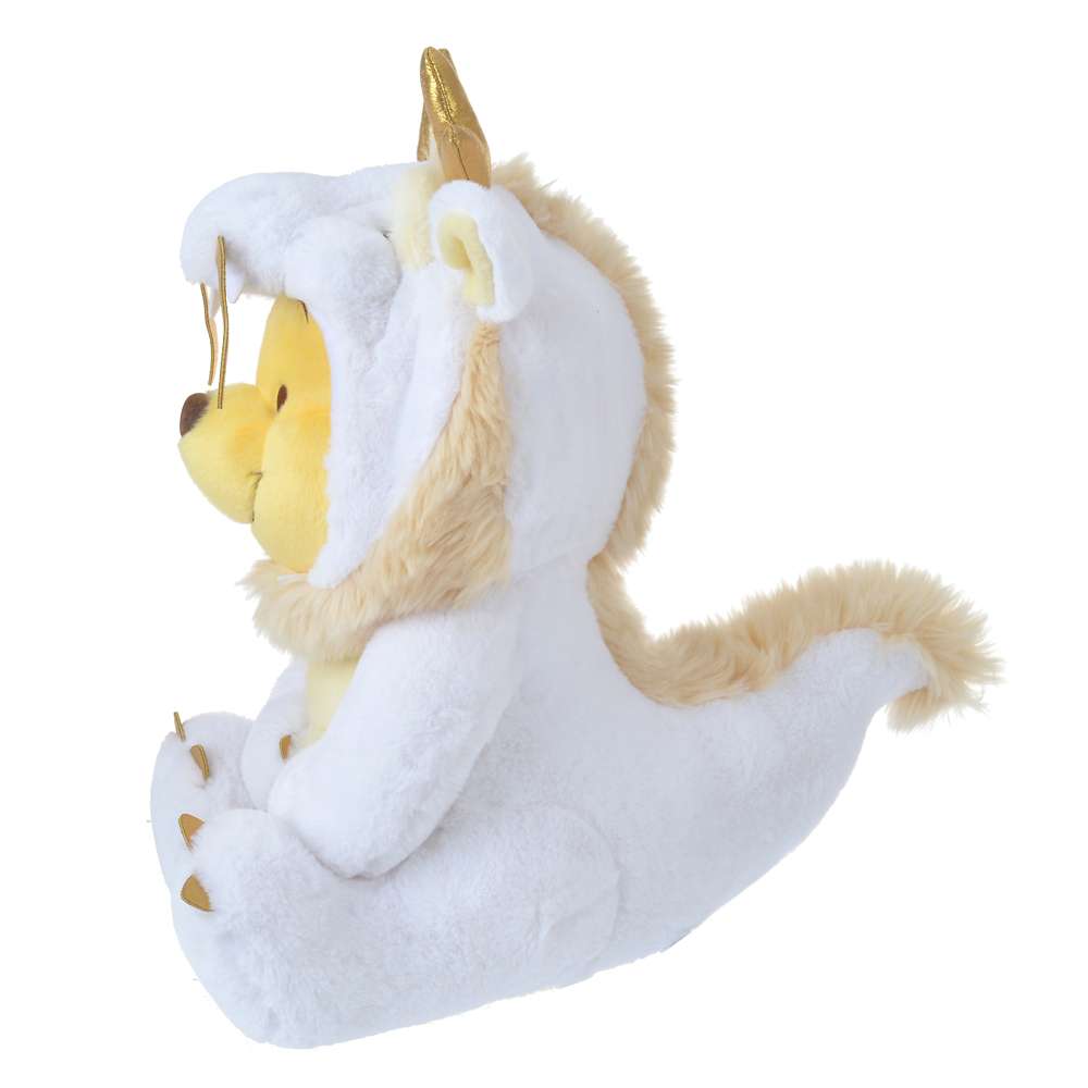Disney store Japan year of the dragon Winnie Pooh plush