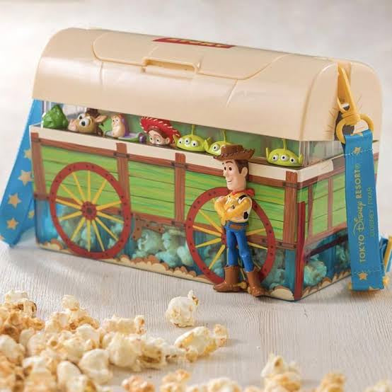 Preowned Tokyo Disney Toy Story popcorn bucket
