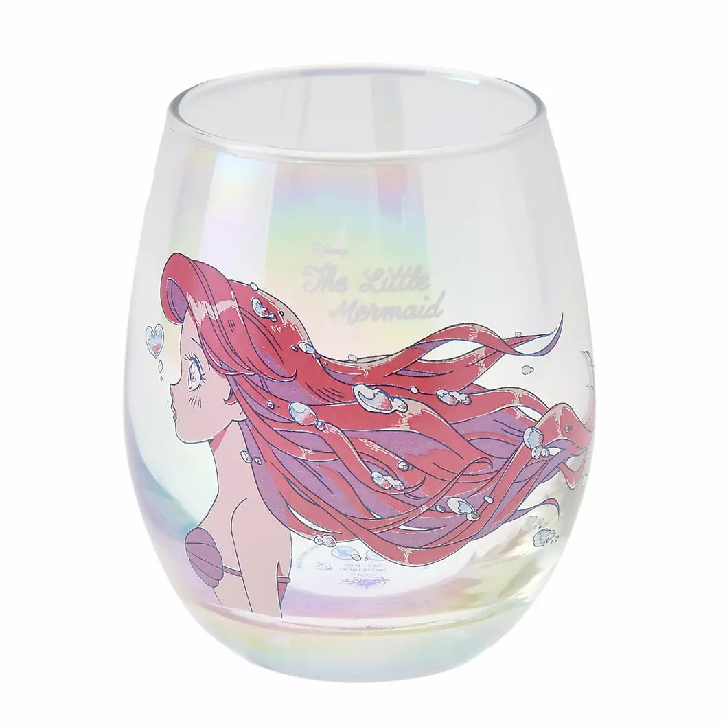 Tokyo Disney Japan Ariel 90s anime glass