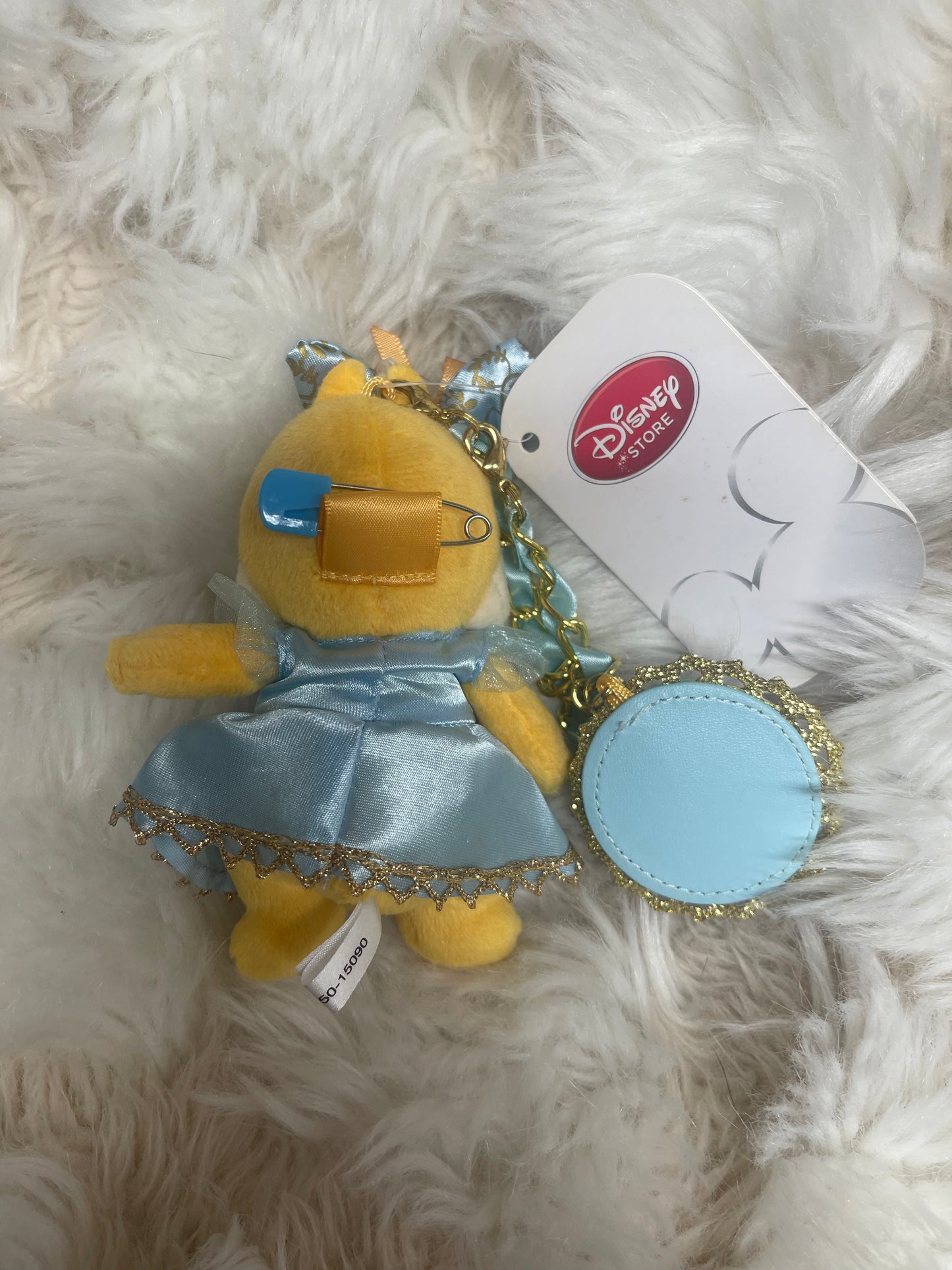 Disney store Clarice keychain plush badge