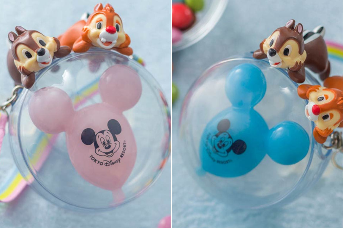 Tokyo Disney chip and dale Balloon Candy Case