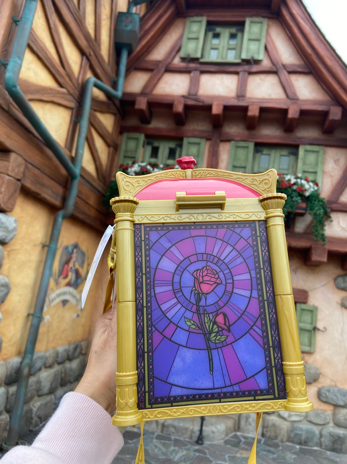 Tokyo Disney Beauty and the Beast Light Up popcorn bucket
