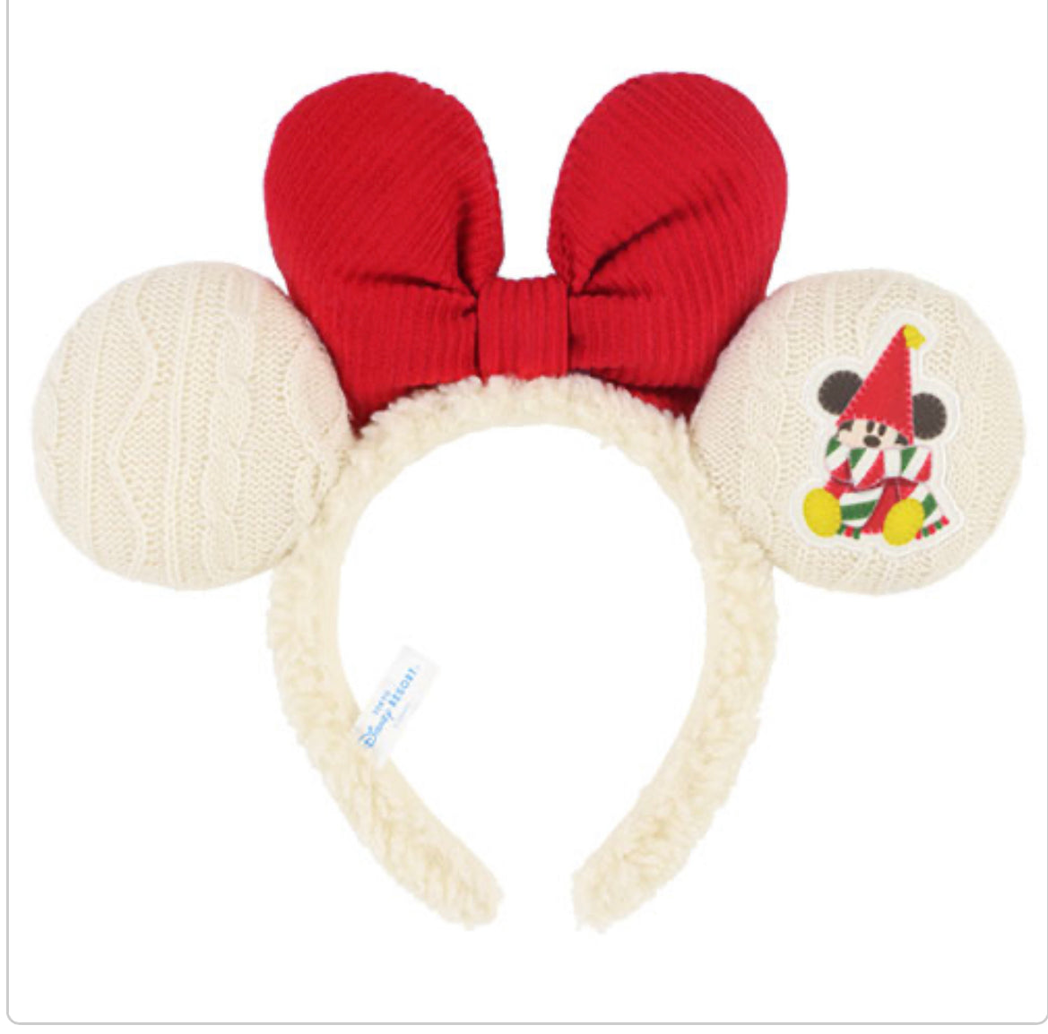 Tokyo Disney Christmas sweater headband