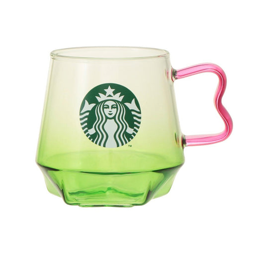 Starbucks Japan holiday collection glass mug