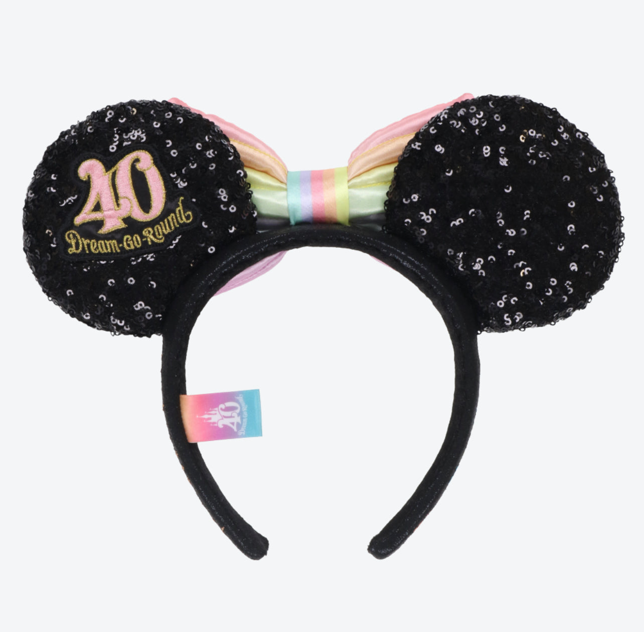 Tokyo Disneyland 40th anniversary rainbow headband